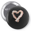 bacon heart Pin-back button