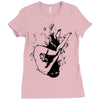 drowning Ladies Fitted T-Shirt