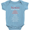 The North Remembers Baby Onesie