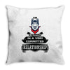 I Am Siberian Husky Actually In A Very Commited Relationship Throw Pillow