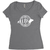 bitcoin' logo Women's Triblend Scoop T-shirt