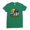 peanuts gang Ladies Fitted T-Shirt