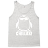 penguin chillax funny new Tank Top