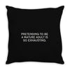 wexhausting adult best trending Throw Pillow
