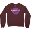 what's up jerks Crewneck Sweatshirt