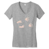 Guess What? - Baby Inside Women's V-Neck T-Shirt