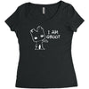 i am groot' guardians of the galaxy movie funny baby groot Women's Triblend Scoop T-shirt