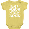 biker t shirt cafe racers ton up boys rockers greasers rock Baby Onesie