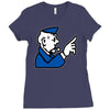 go to jail monopoly Ladies Fitted T-Shirt