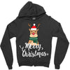 merry cristmas reindeer Zipper Hoodie