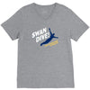 swan dive V-Neck Tee