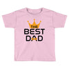 The Best Dad Toddler T-shirt