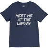 meet me at the library V-Neck Tee