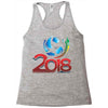 world cup 2018 Racerback Tank