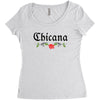 Chicana Women's Triblend Scoop T-shirt