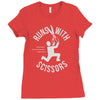 runs with scissors Ladies Fitted T-Shirt