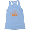 no i did not steal a pumpkin Racerback Tank