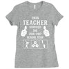 This Teacher Survived The 2016 2017 School Year Ladies Fitted T-Shirt