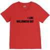 i like halloween day V-Neck Tee
