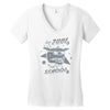 too zuul for school Women's V-Neck T-Shirt