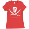 we are legion Ladies Fitted T-Shirt