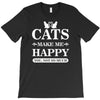 cats make me happy T-Shirt