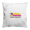 prison panties Throw Pillow