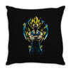 majin warrior Throw Pillow