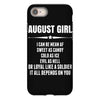 Super August Girl iPhone 8