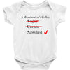 a woodworker's Baby Bodysuit