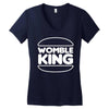 womble king Women's V-Neck T-Shirt