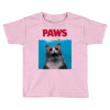 Jaws Parody Paws Toddler T-shirt