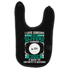 I Love Someone With Liver Cancer To The Moon And Back Baby Bibs