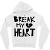 break my heart Zipper Hoodie