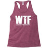 where's the food Racerback Tank