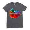 bad smoke Ladies Fitted T-Shirt
