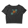 higgs event oil paint Crop Top