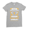 Never Underestimate The Strength Of A Childhood Cancer Warrior Ladies Fitted T-Shirt