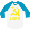 ussr cccp russia che revolution new 3/4 Sleeve Shirt