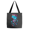 dog biker Tote Bags
