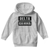 Delta Gamma Black Youth Hoodie