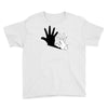 rabbit hand shadow Youth Tee