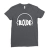 bargain loud records Ladies Fitted T-Shirt