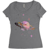 Cute Cosmos Women's Triblend Scoop T-shirt