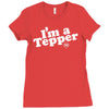 I'm A Tepper Ladies Fitted T-Shirt