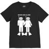 never dive alone scuba diving V-Neck Tee