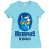 memphis kings Ladies Fitted T-Shirt