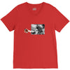 Football Statue V-Neck Tee