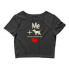 find and save ideas about i love dogs Crop Top