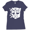 transformers mosaic Ladies Fitted T-Shirt